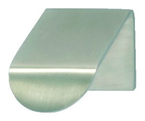 Stainless Steel Narrow Edge Pull / Lip Pull Handle - 28X45mm - Image 1