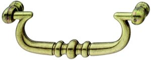 Antique Furniture Handle, Bronzed and Brushed