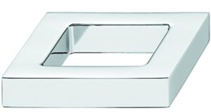 Square Ring Drawer Pull Handle, Zinc-Alloy, Chrome, Nickle