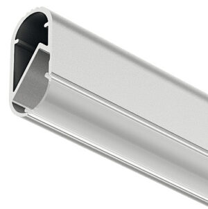 Hafele Loox Wardrobe rail, Aluminium 1240mm length
