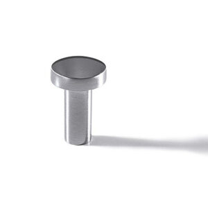 Zinc Alloy Door Knob, White or Black-Matt, Nickel or Chrome Finish - Image 5