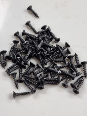 Burnished Black Screws 3.5x 16mm - Pack of 10 pcs & 1000 pcs
