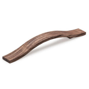 Momo Calin Timber Bow Handle 160mm In Oak Woodgrain