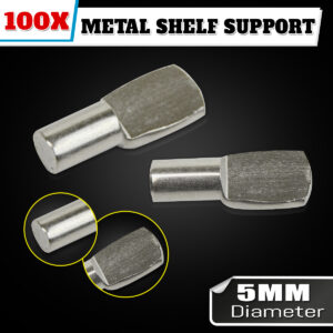 5mm Metal Shelf Supports Pins For Kitchen Cabinet & Laundry Furniture