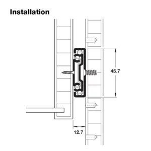 Ball Bearing Drawer Runner - Image 2