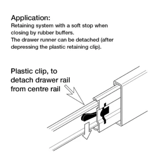 Ball Bearing Drawer Runner - Image 4