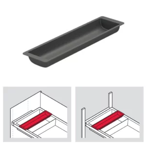 Hafele DressCode Accessories Tray, Plastic - Image 2