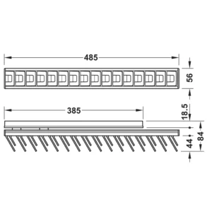 Hafele Multifunction Pull Out, Powder Coated - Image 3