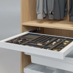 Hafele DressCode Jewellery Insert, Anthracite Grey - Image 1