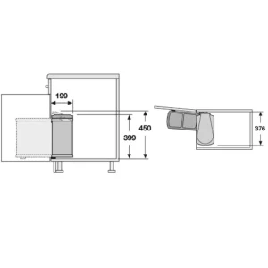 Hafele Hailo Uno 18 - Image 2