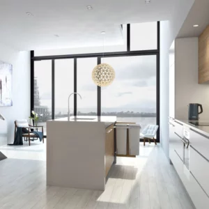 Hideaway Waste Bin Compact Soft-Close 2x35 Ltr (Door Pull) - Image 3