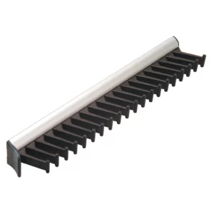 Hefele Tie Rack 3/4 Extension Slide, Plastic hooks - Image 2