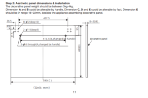 Compact Dishwasher Stainless Steel Door Accessory - Image 4