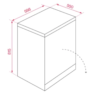 60cm Integrated Dishwasher - Image 2