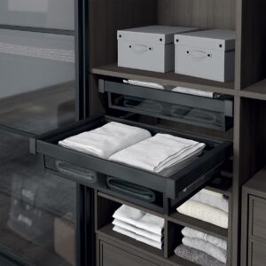 Storg Riki 900mm Deep Drawer, Aluminium frame - Image 4