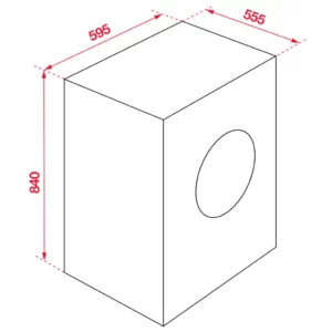 Hafele 7kg Vented Dryer - Image 8