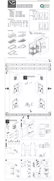 Vauth-Sagel Sub Side-2 V15 Side Pull-Out 2 Shelf, Base 400mm Vauth-Sagel Sub Side-2 V15 Side Pull-Out 2 Shelf, Base 400mm