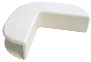 White Corner Shelf Bracket for Wardrobe, Hafele