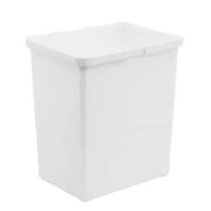 Tanova Spare Waste Bucket, 18 Litre, White finish