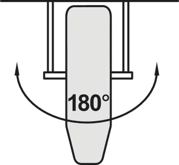 Ironfix Pull-Out Drawer Ironing Board