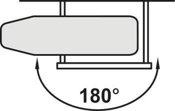 Ironfix Pull-Out Drawer Ironing Board